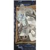 Image 2 : LARGE LOT OF STEEL PIPE FITTINGS/ NIPPLES/ ELBOWS/ 1/2" TO 3/4"
