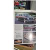 Image 8 : LARGE LOT OF VINTAGE CAR CALLANDERS AND THREE LARGE BINDERS OF FUL OF POSTERS