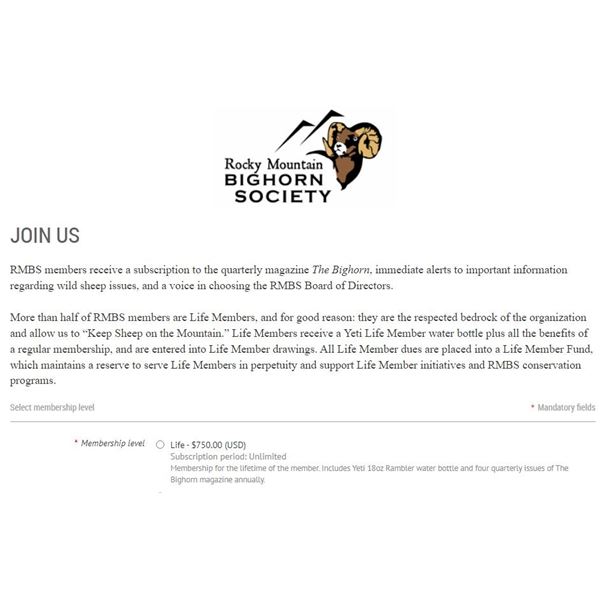 Life Membership RMBS