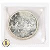 Image 1 : #16 1965 CANADIAN $1 VOYAGEUR SILVER  COIN