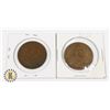 Image 1 : #123 BRITISH UK ONE PENNY COIN  OF 2 1919 1932