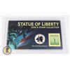 Image 1 : #172 STATUE OF LIBERTY COIN AND STAMP