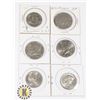 Image 1 : #200 LOT OF 6 USA AMERICAN COINS