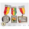 Image 1 : #284 LOT OF THREE  SHOOTING MEDALS 1970S AND RIBBONS