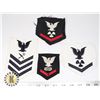 Image 1 : #333 LOT OF 4 AMERICAN MILITARY NAVY ASSORTED