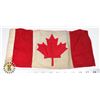 Image 1 : #405 OLD CANADIAN MAPLE LEAF FLAG SMALL