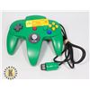 Image 1 : #685  N64 NINTENDO 64 CONTROLLER GREEN