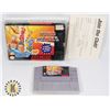 #699 SUPER NINTENDO SNES BOXED GAME WORLD HEROES