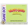 Image 1 : #784 NINTENDO GAME BOY INSTRUCTION MANUAL