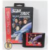 Image 1 : #807 SEGA GENESIS BOXED GAME TESTED STAR TREK TNG