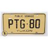 Image 1 : #886 YUKON PUBLIC SERVICE PTG-80 LICENSE