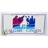 Image 1 : #893  CALGARY CANADA SEALED LICENSE