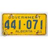 #897  ALBERTA GOVERNMENT 1961 441 071