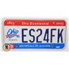 Image 1 : #911  U.S.A. LICENCE PLATE OHIO BICENTENNIAL