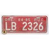 Image 1 : #925  U.S.A. LICENCE PLATE OREGON