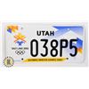 Image 1 : #935  U.S.A. LICENCE PLATE UTAH SALT LAKE