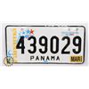 Image 1 : #964   LICENCE PLATE PANAMA 2003 439029