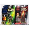 Image 1 : #988  STAR WARS  OF 2 CARDED ACTION FIGURES