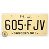 Image 1 : U.S.A. NEW JERSEY LICENCE PLATE GARDEN STATE
