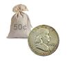 90% Silver Franklin Halves 100 pcs.