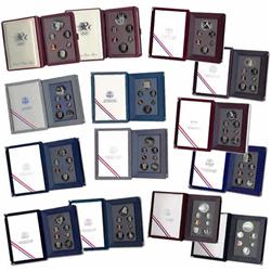 Complete Set US Prestige Proof Sets (1983-97) 14 s