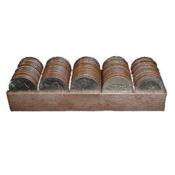 Eisenhower Dollars (100 pcs) in Poker Rack
