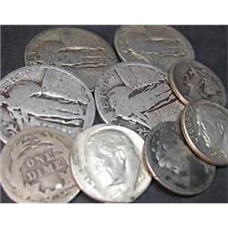 US Type Coin Lot 90% Silver-