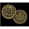 Image 1 : 2009 Canadian Maple Leaf $1 Gold Bullion 1/20 oz.