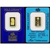 Image 1 : PAMP 1 gram Gold Bar 999.9 with Assay Certificate