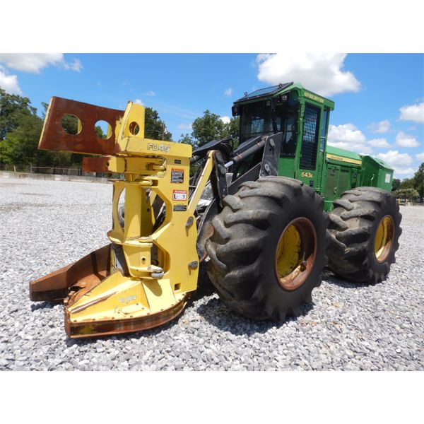 2015 JOHN DEERE 643K Feller Buncher
