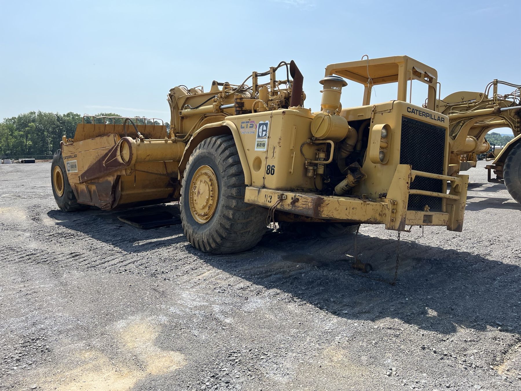 CAT 621B Motor Scraper - J.M. Wood Auction Company, Inc.