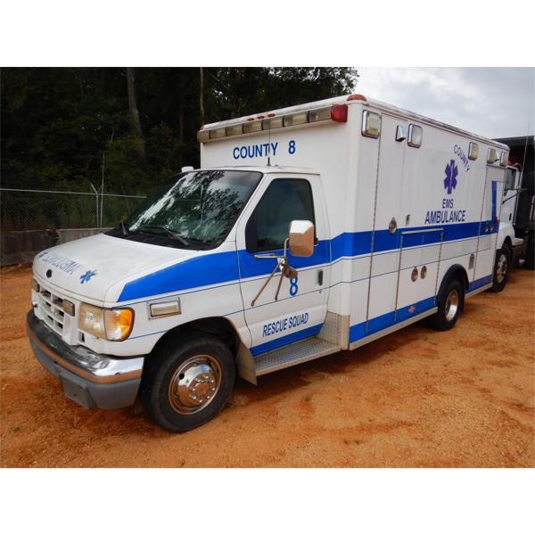 2000 FORD F450 AMBULANCE Emergency Vehicle