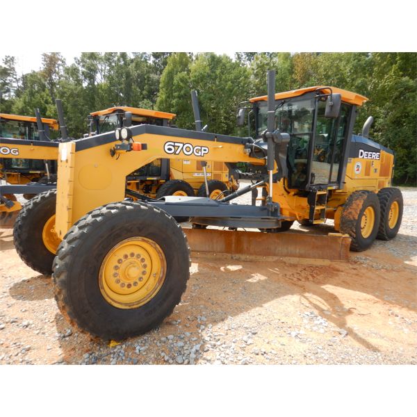 2016 JOHN DEERE 670GP Motor Grader