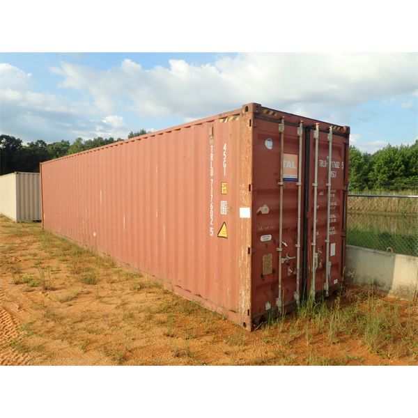2006 TRITON 40' HIGH CUBE SHIPPING CONTAINER