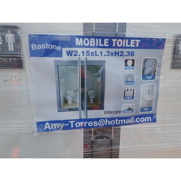BASTONE PORTABLE DOUBLE TOILET