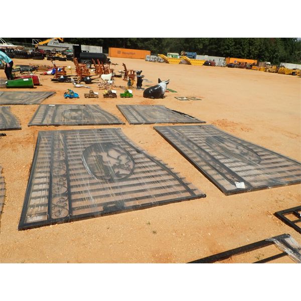 GREATBEAR 20' BI-PARTING WROUGHT IRON GATE