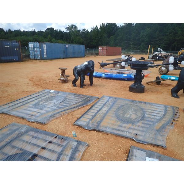 GREATBEAR 14' BI-PARTING WROUGHT IRON GATE