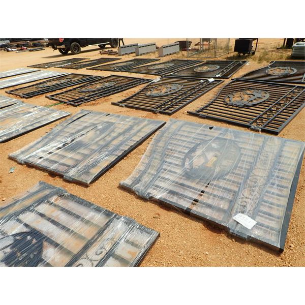 GREATBEAR 14' BI-PARTING WROUGHT IRON GATE