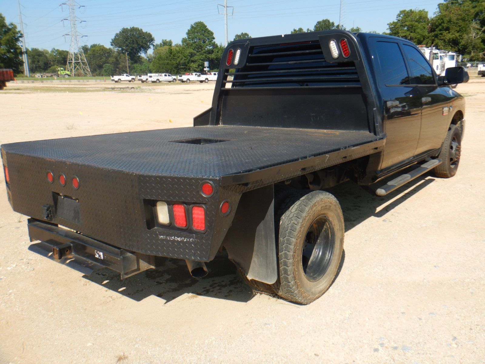 2012 DODGE RAM 3500 Flatbed Truck