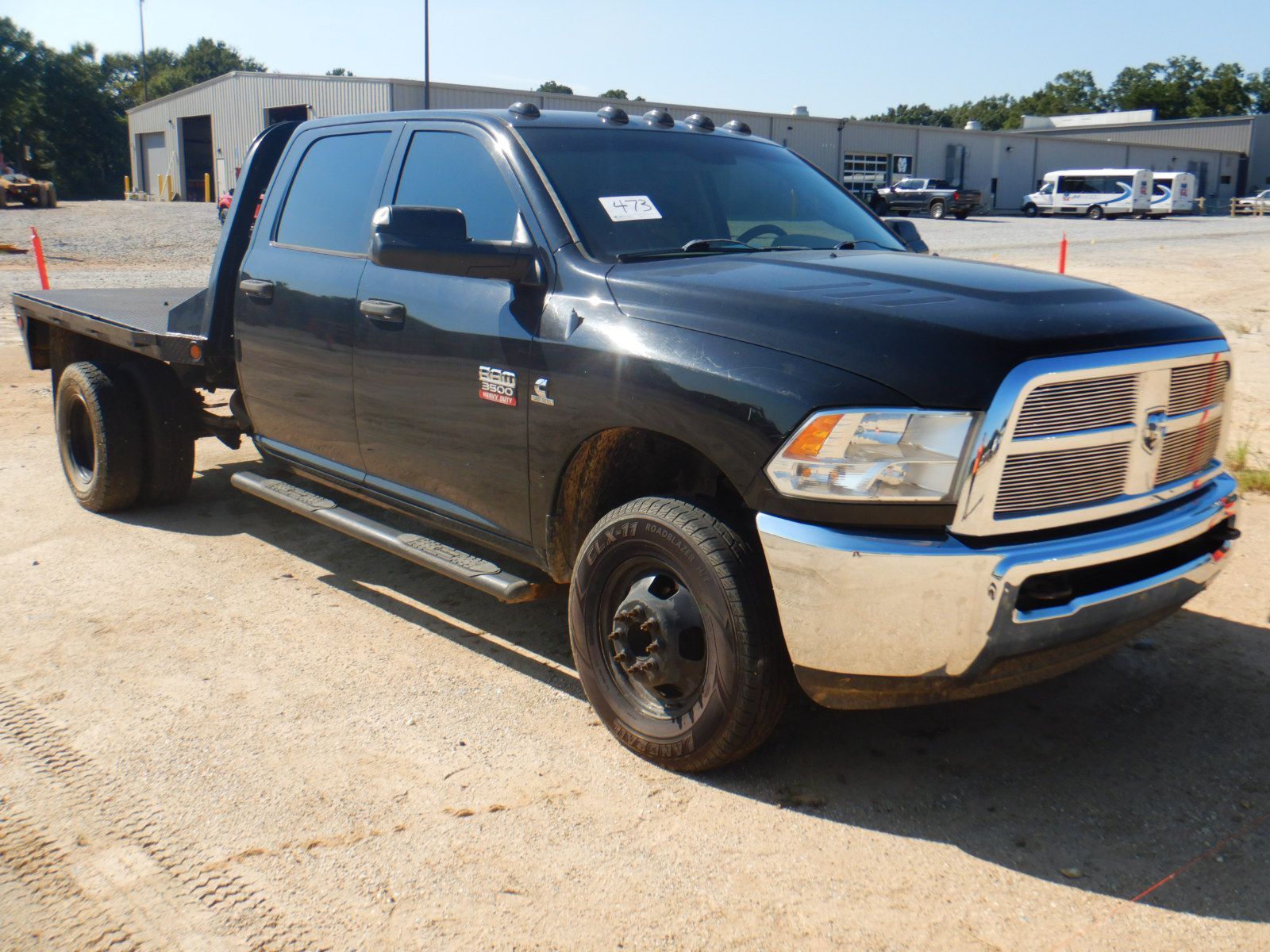 2012 DODGE RAM 3500 Flatbed Truck