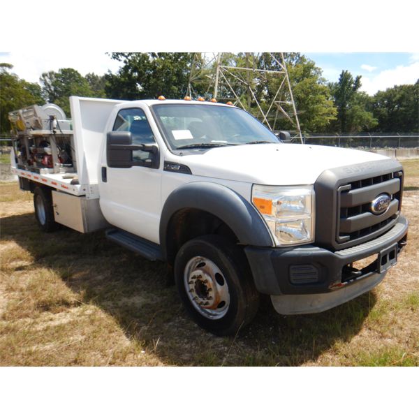 2012 FORD F450 XL Flatbed Truck