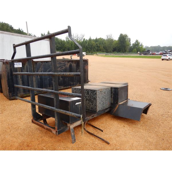 TRUCK BED W/HYD TANK & COUNTER WEIGHT (A1)