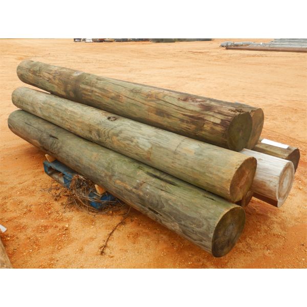 (9) 9' TREATED POST (C4)