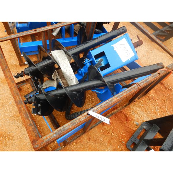 ARGOTH HYD AUGER 2/2 BITS, fits skid steer loader (B5)