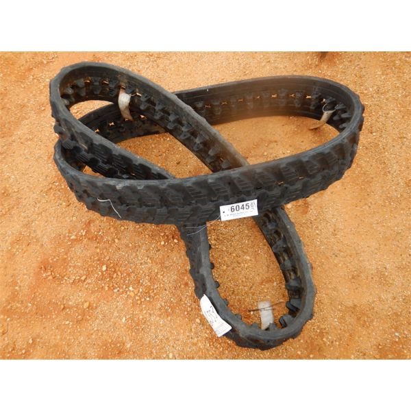 7" RUBBER TRACKS, fits skid steer loader (B5)