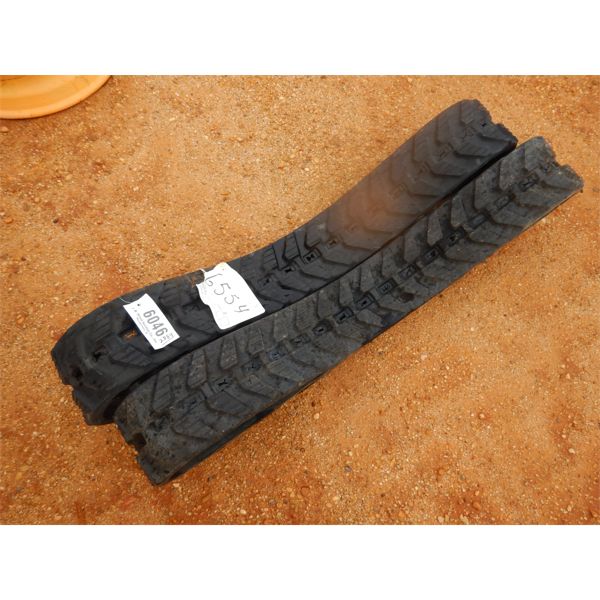 7" RUBBER TRACKS, fits skid steer loader (B5)