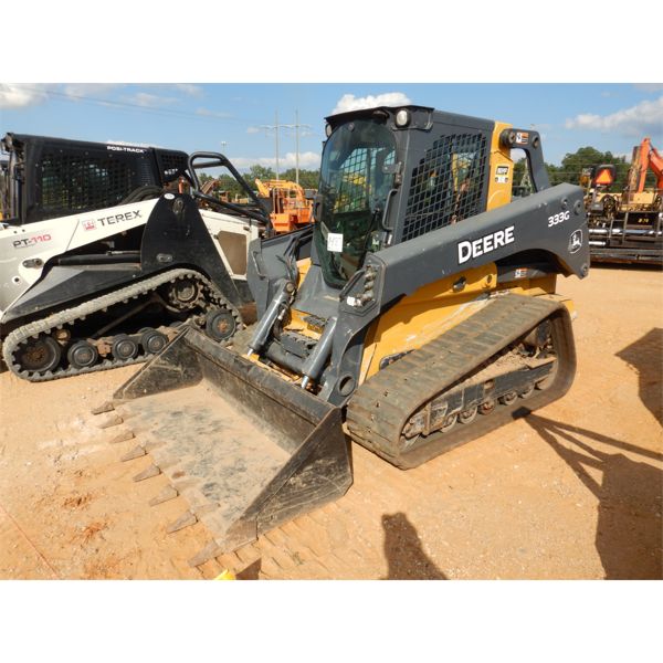 2018 JOHN DEERE 333G Skid Steer Loader - Crawler