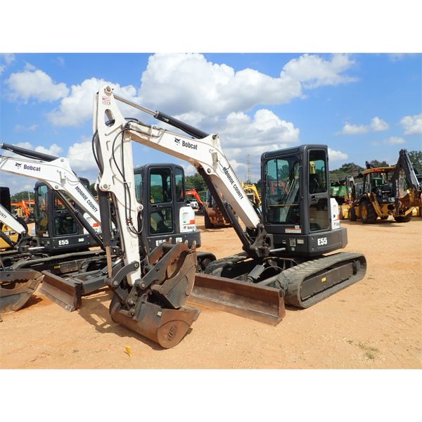 2016 BOBCAT E55 Excavator - Mini