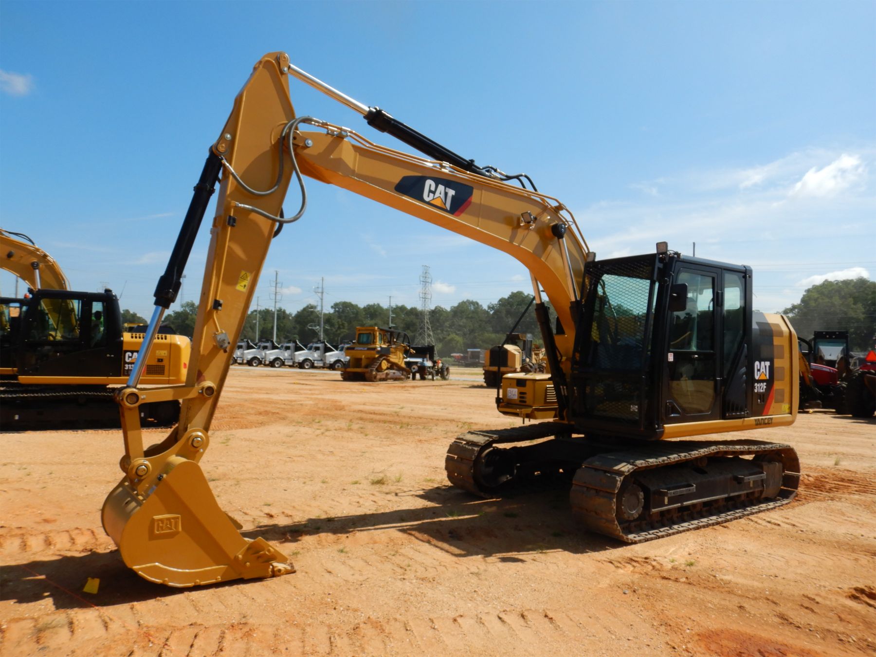 312f 2019 CAT 312F Excavator - J.M. Wood Auction Company, Inc.