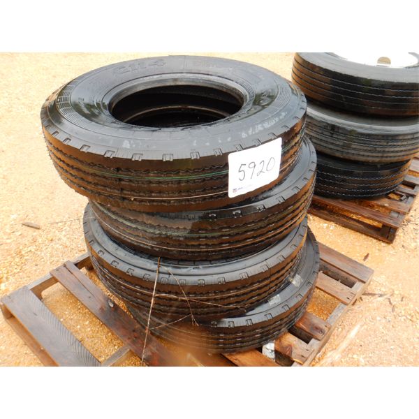 (4) 10R17.5 TIRES (A-2)